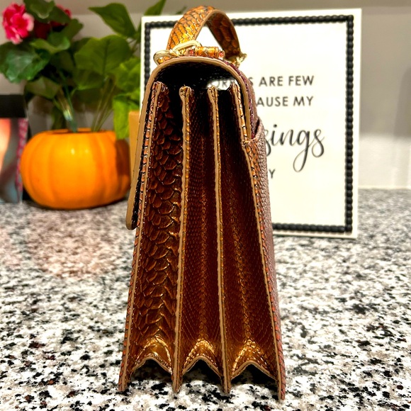 Brahmin Hallie Pomegranate Harkness - Picture 10 of 11